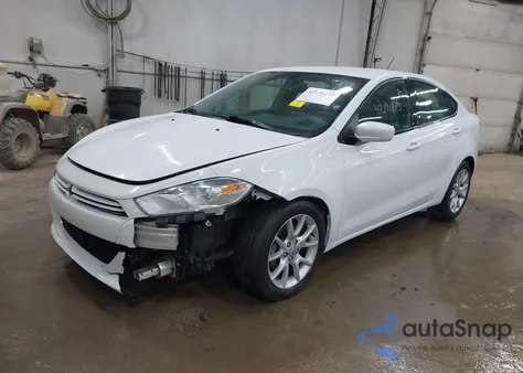 2013 Dodge Dart Sxt from USA, damaged, VIN 1C3CDFBA6DD137828